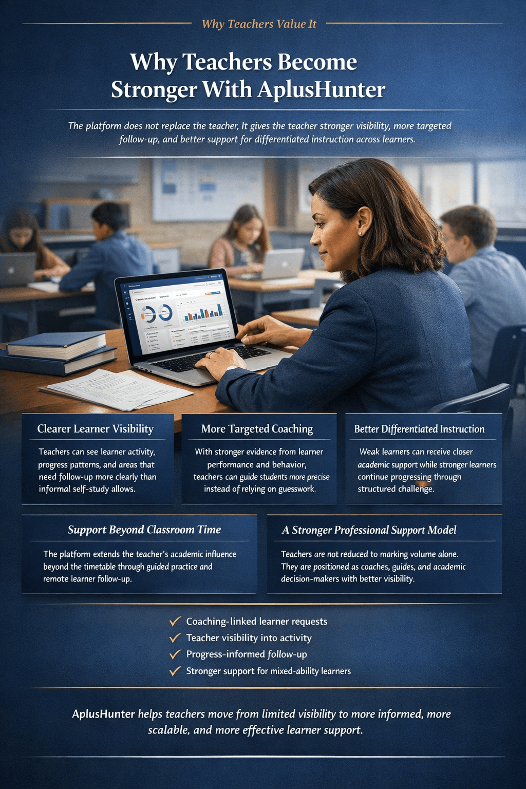 AplusHunter Institutional School Partnership Magazine page 5