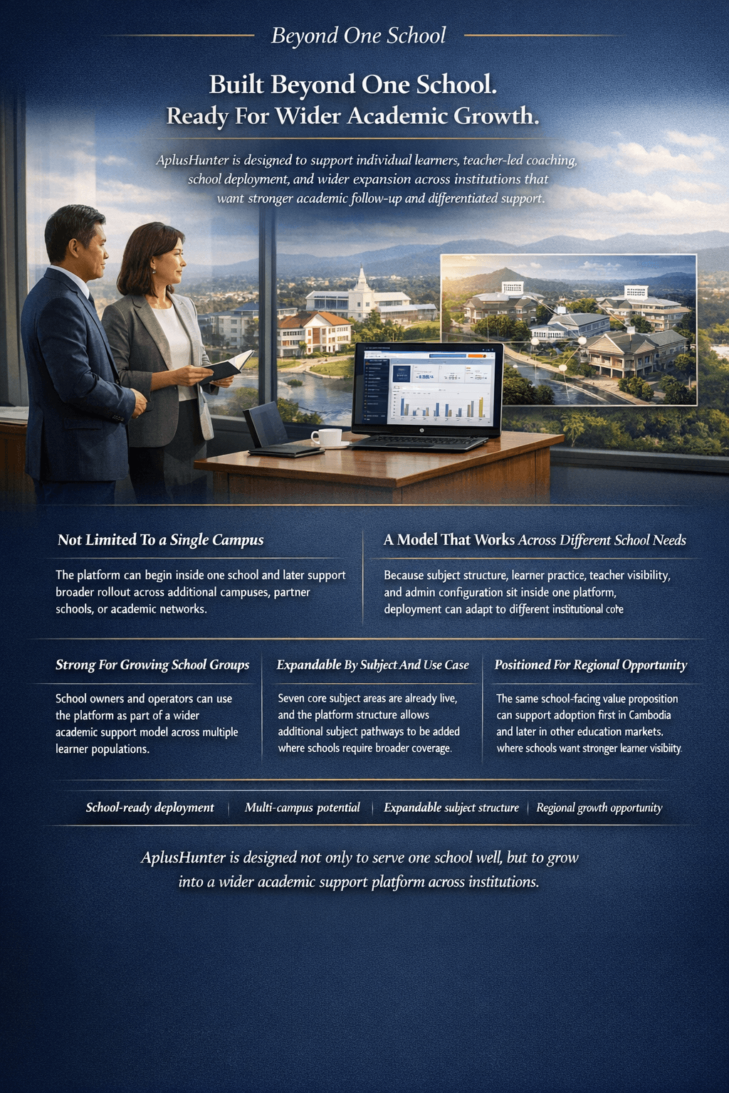 AplusHunter Institutional School Partnership Magazine page 6